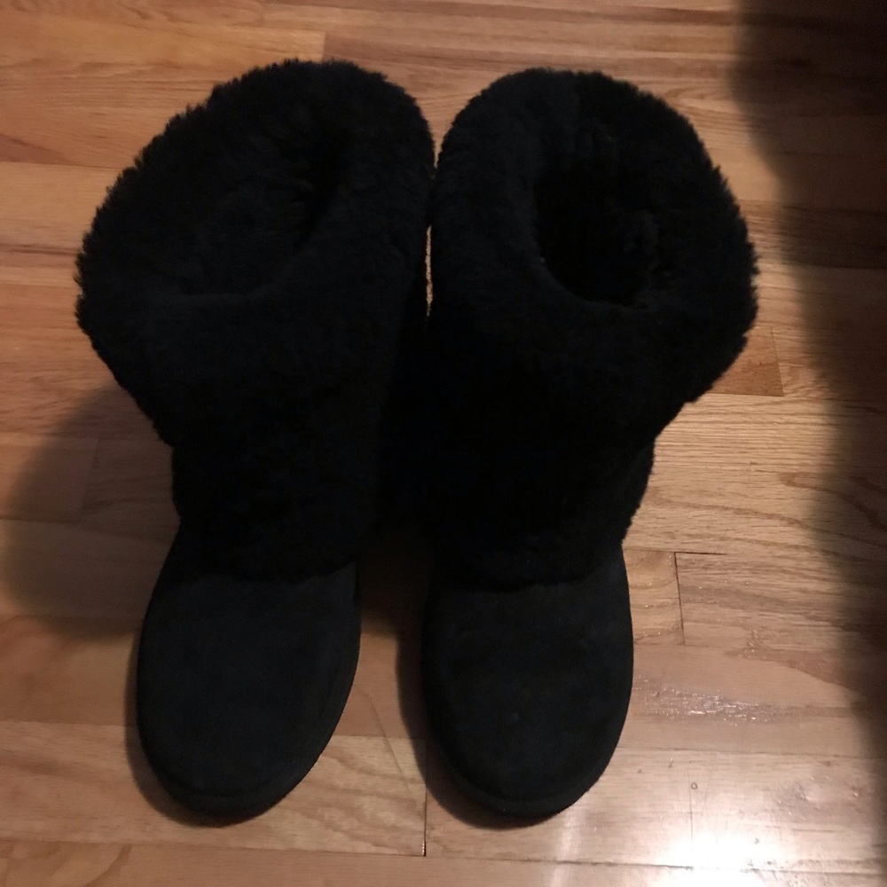 💫Gently Worn uggs with fur💫